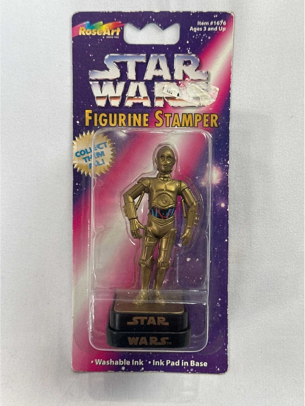 Vintage Star Wars C-3PO Figurine Stamper by RoseArt